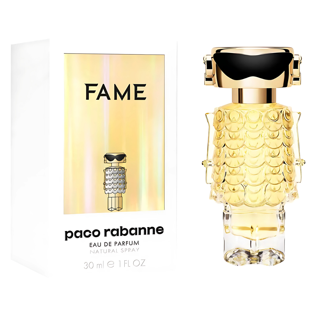 Combo aus 3 Damenparfums – Good Girl von Carolina Herrera, Nº5 von Chanel und Fame von Paco Rabanne