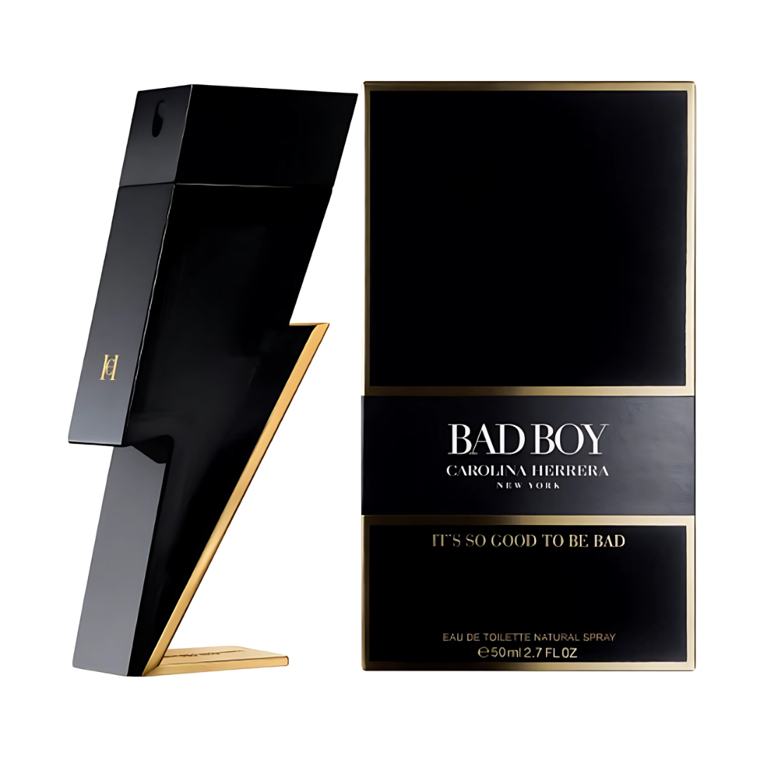 Combo aus 3 Herrenparfums – Bad Boy von Carolina Herrera, 212 VIP Black von Carolina Herrera und Invictus von Paco Rabanne