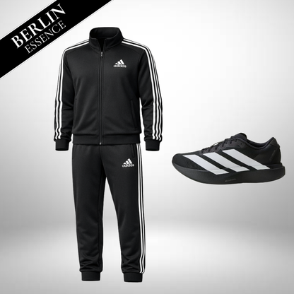 Adidas Set: Hoodie + Hose – Gratis Adidas Adizero Evo Schuhe
