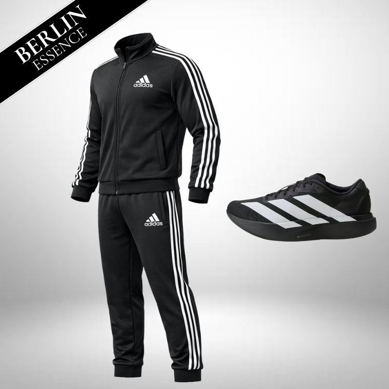 Adidas Set: Hoodie + Hose – Gratis Adidas Adizero Evo Schuhe