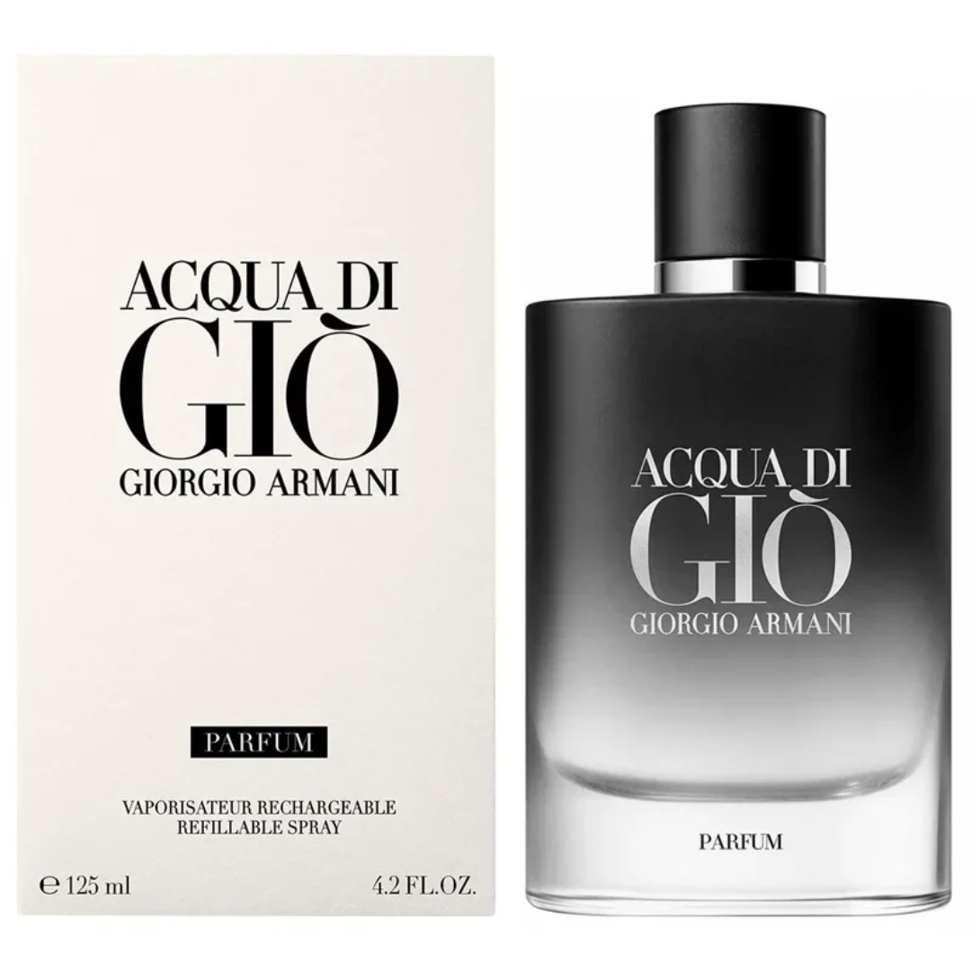 Combo aus 3 Herrenparfums – Dior Sauvage, Bleu de Chanel und Acqua di Giò Armani